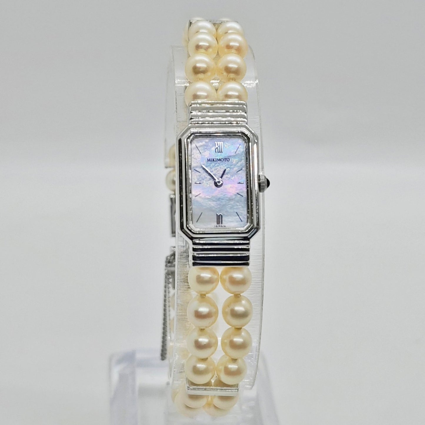 Mikimoto Pearl Bracelet Watch MOP