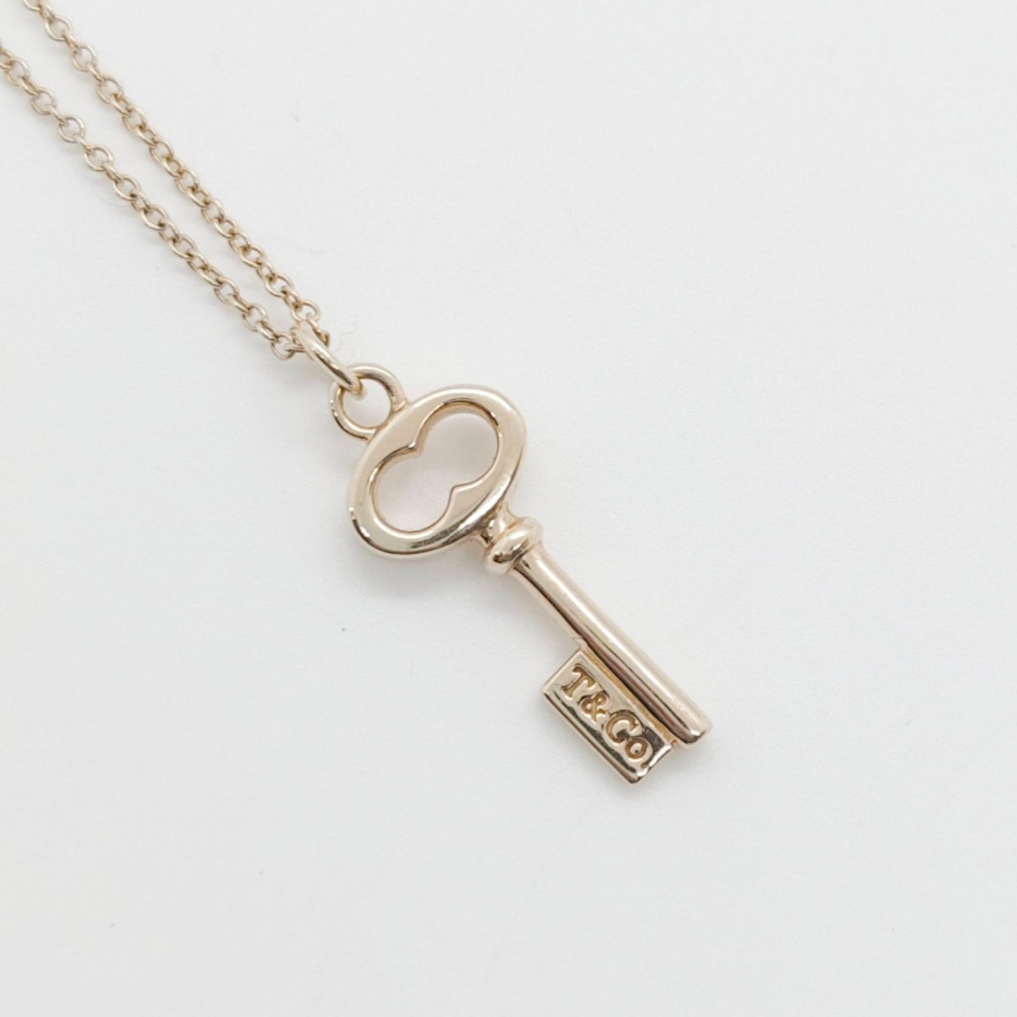 Tiffany & Co. Small Key Heart Necklace