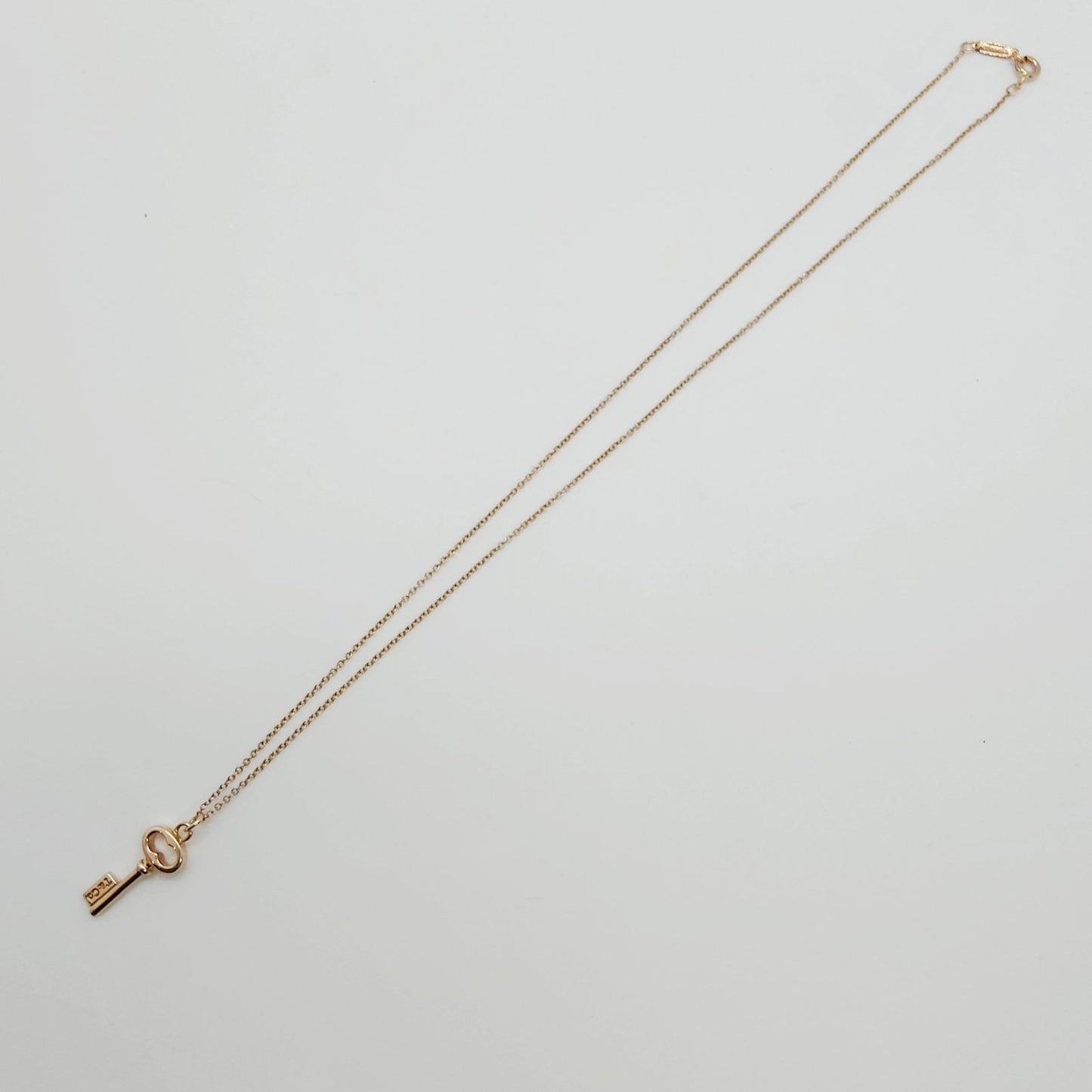 Tiffany & Co. Small Key Heart Necklace