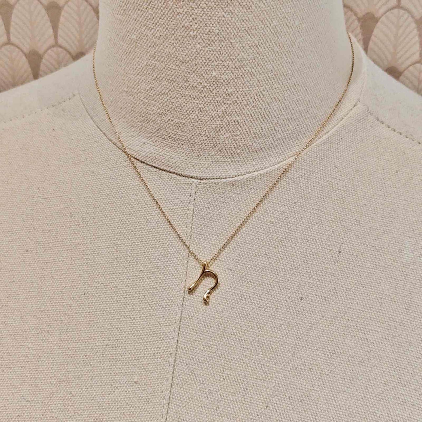Tiffany & Co. Initial N Necklace