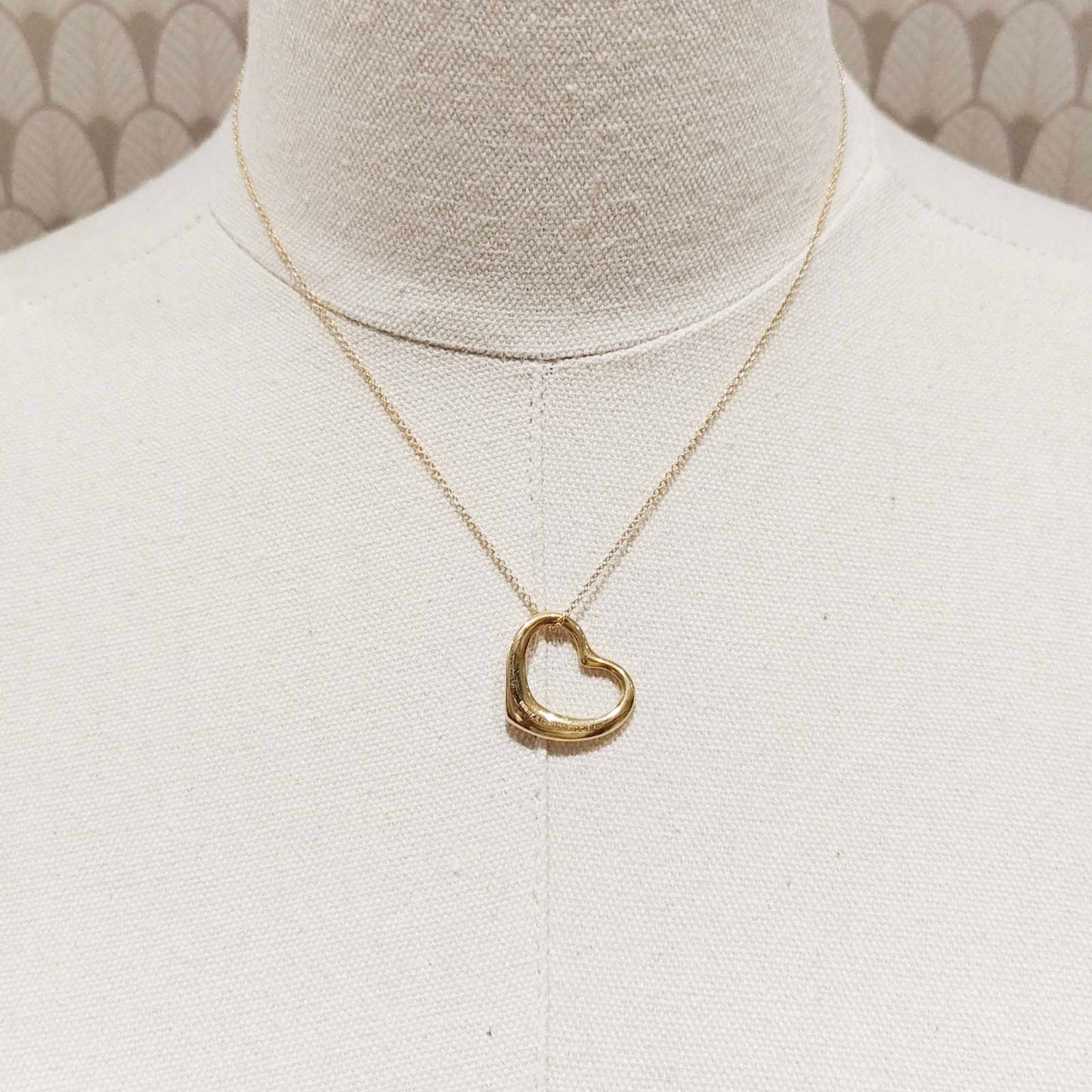 Tiffany & Co. Open Heart Necklace
