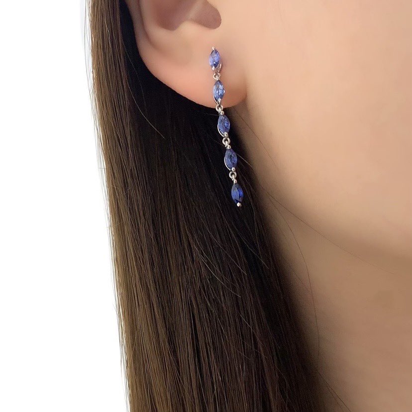 Tanzanite Earring