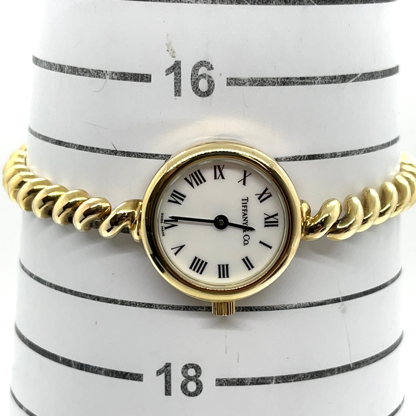 Tiffany & Co. Tifany Vintage Watch K14 Yellow Gold
