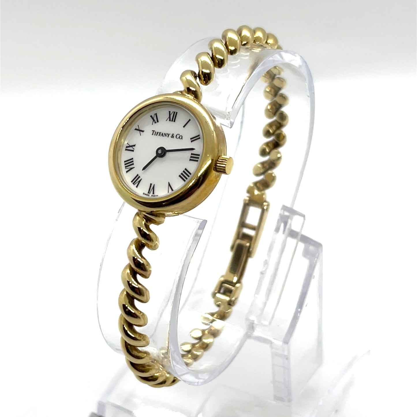 Tiffany & Co. Tifany Vintage Watch K14 Yellow Gold