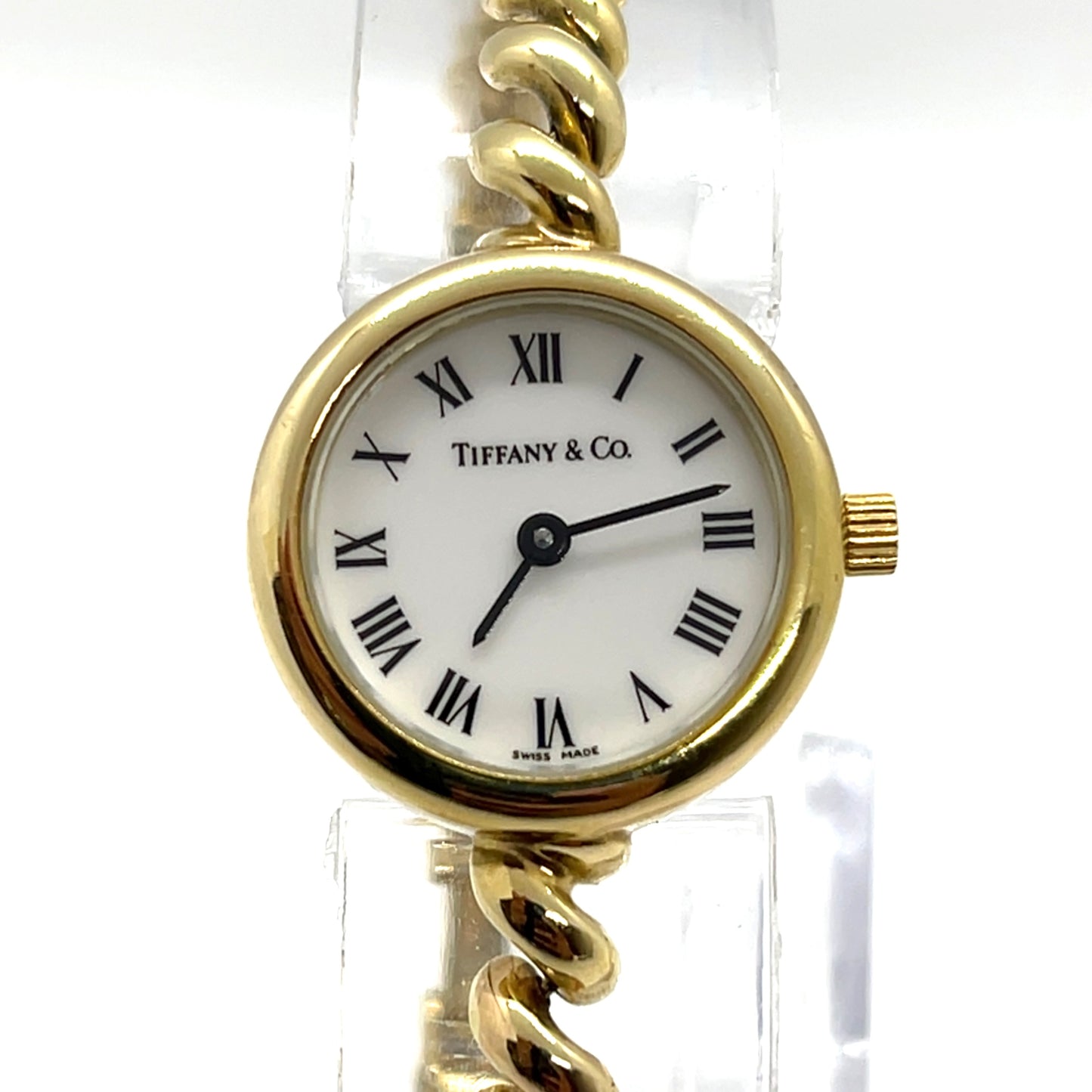 Tiffany & Co. Tifany Vintage Watch K14 Yellow Gold