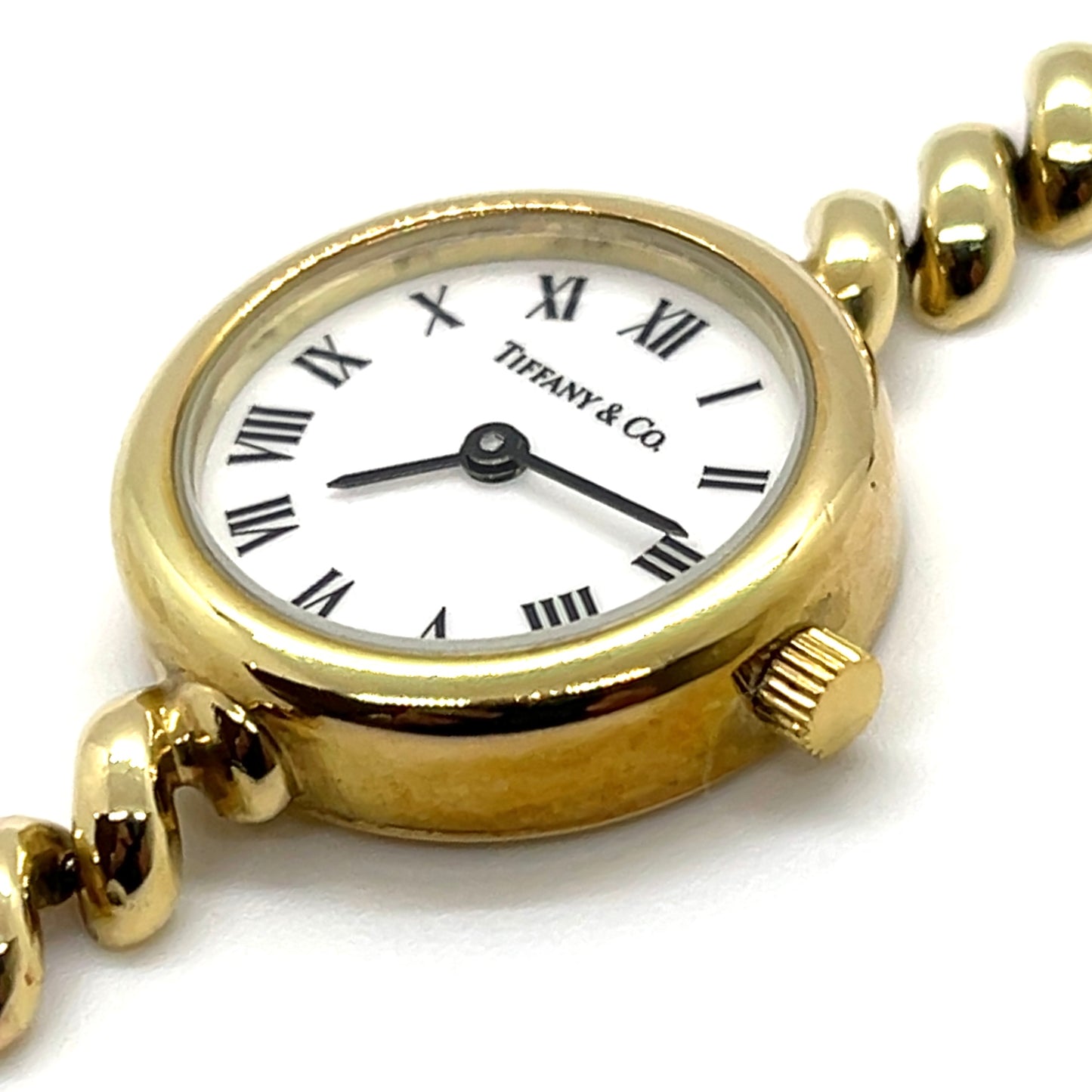 Tiffany & Co. Tifany Vintage Watch K14 Yellow Gold