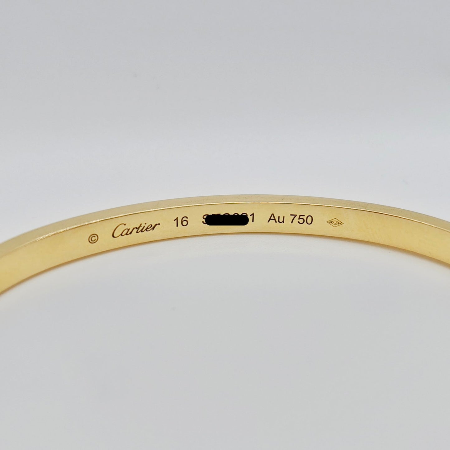 Cartier Mini Love Bangle K18YG