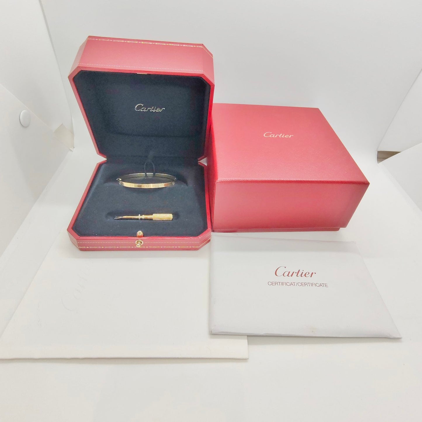 Cartier Mini Love Bangle K18YG
