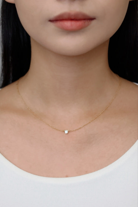 Tiffany & Co. By the Yard Necklace 0.14ct