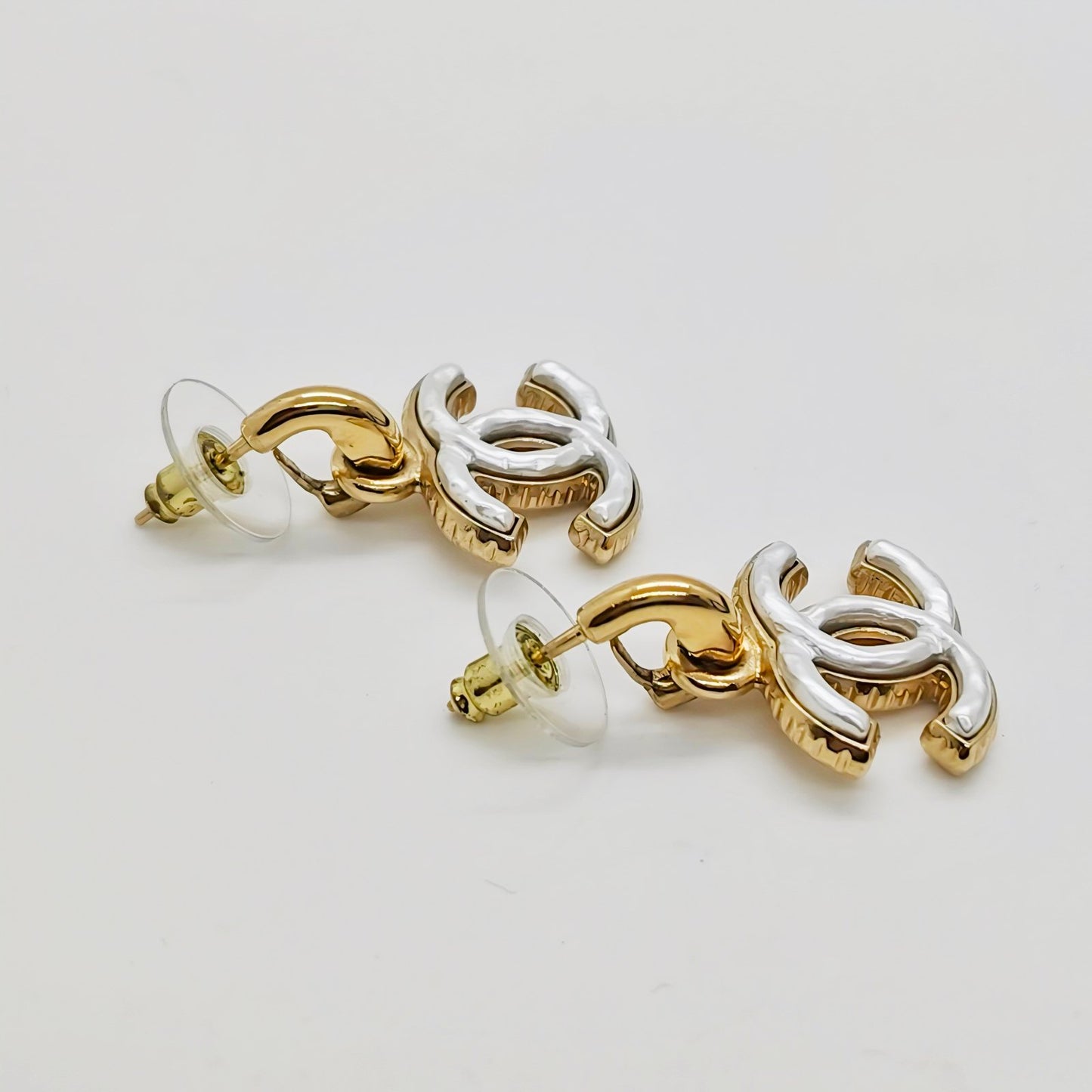 Chanel Gold Dangle Earrings