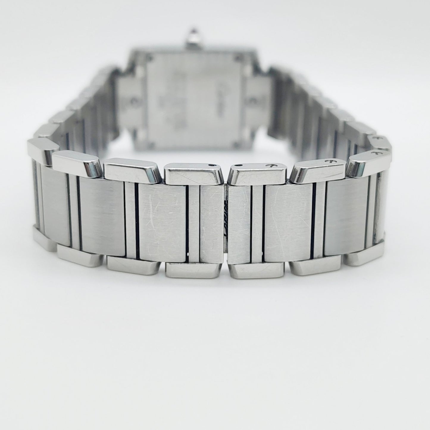 Cartier Tank Francaise Pink MOP Dial SM