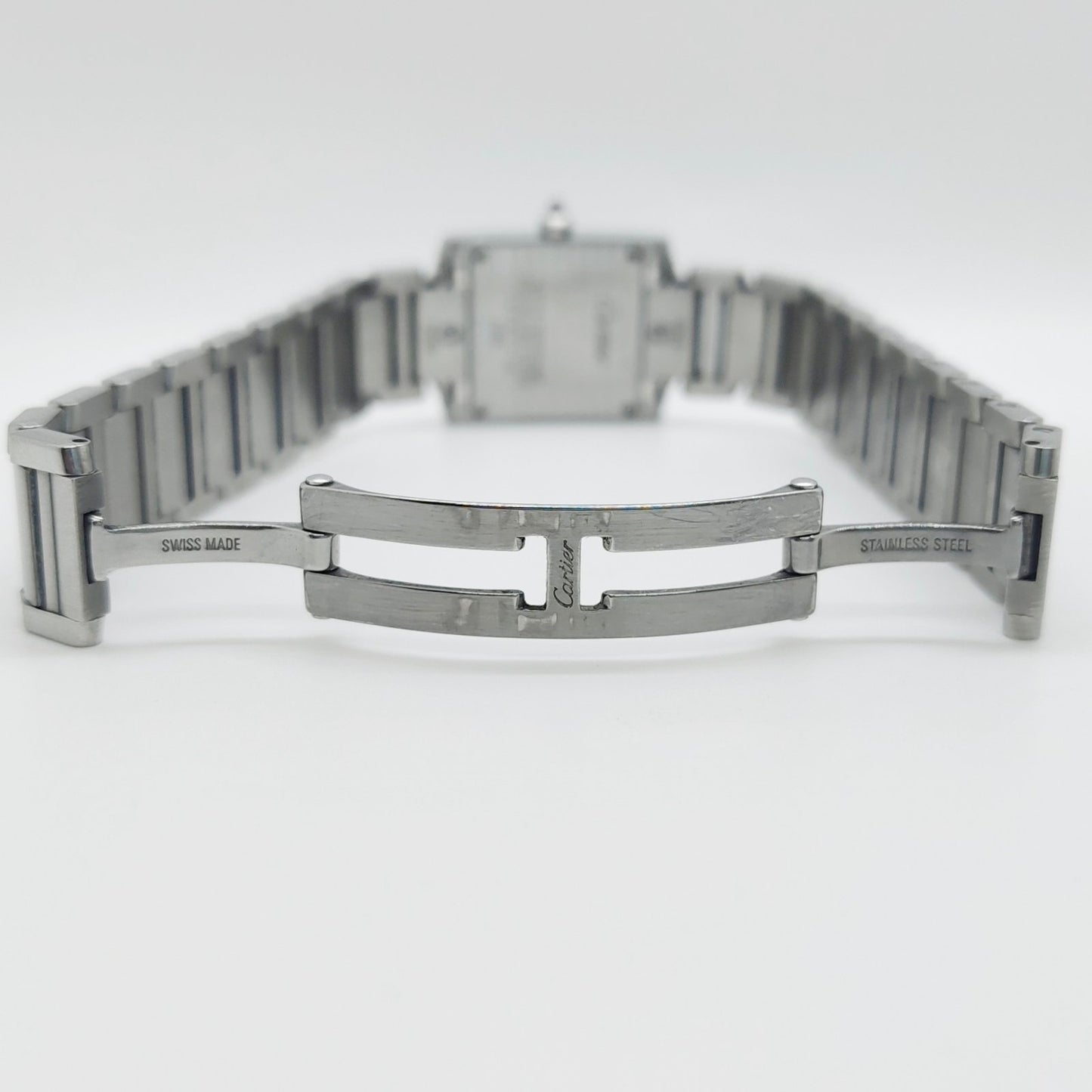 Cartier Tank Francaise Pink MOP Dial SM