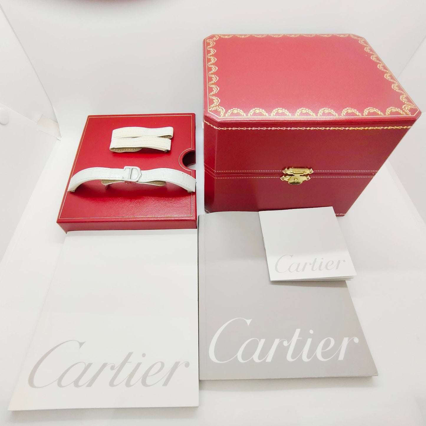 Cartier Roadster Pink Salmon Dial