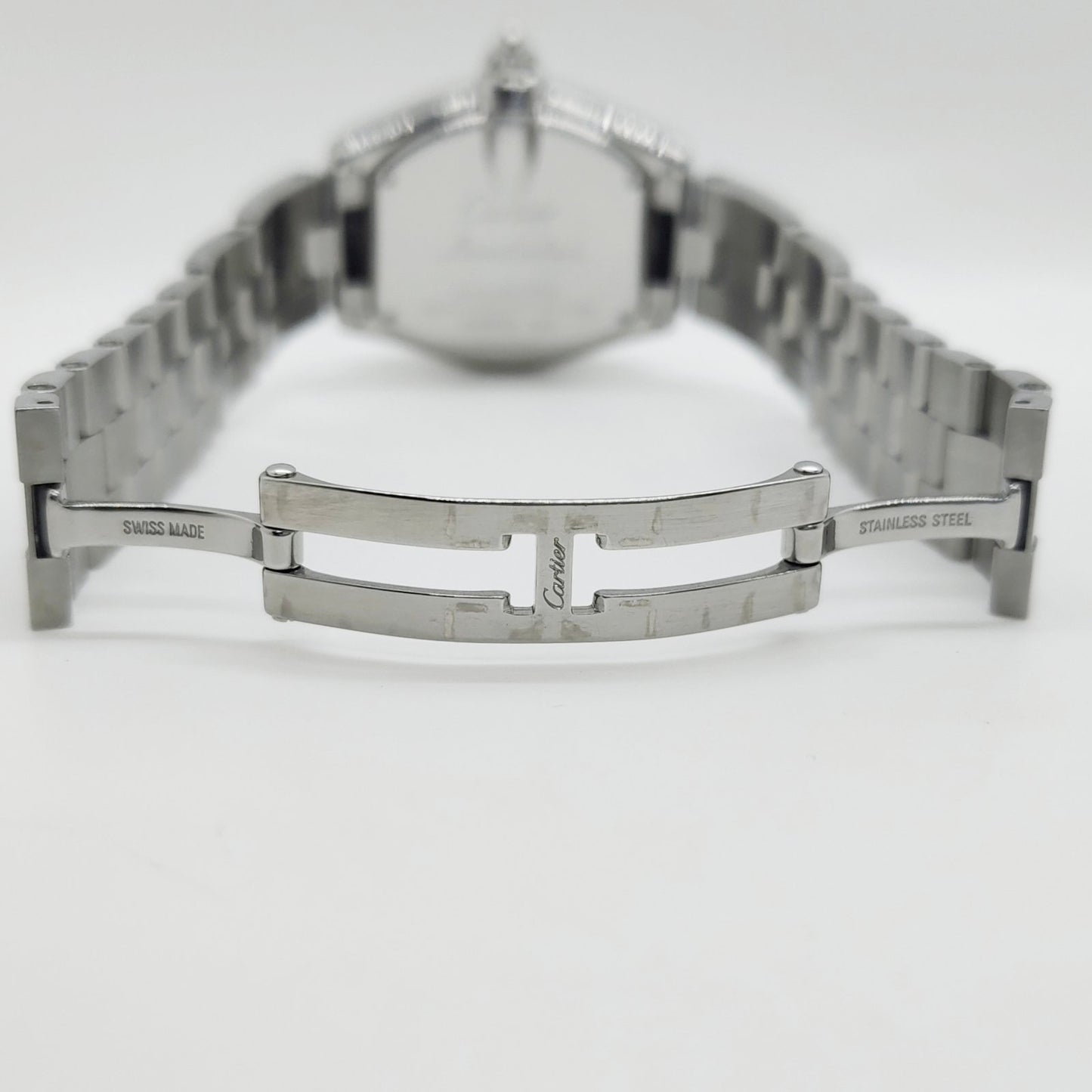 Cartier Roadster Pink Salmon Dial