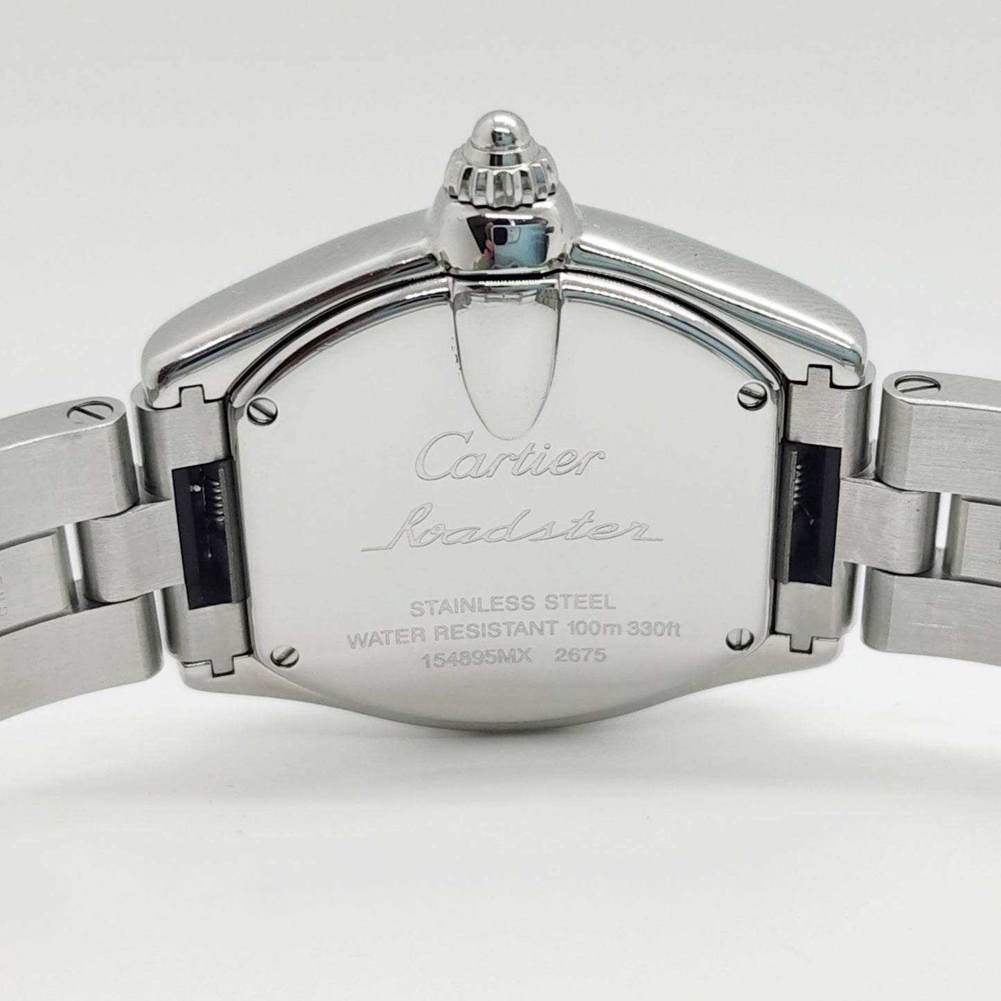 Cartier Roadster Pink Salmon Dial
