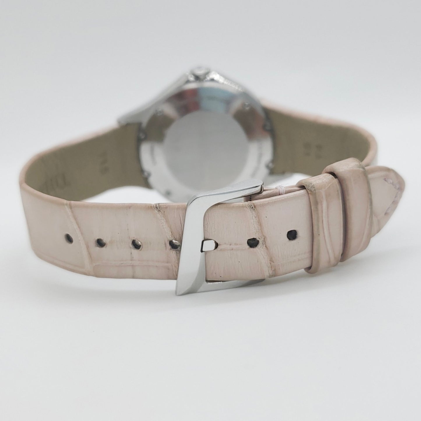 Tiffany Metro 2 8P Diamonds Pink Dial