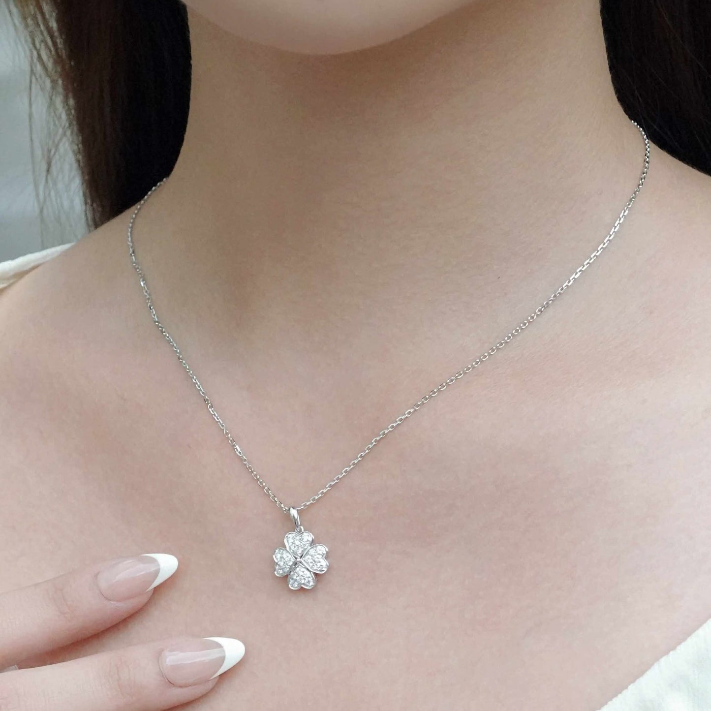 LAB Lucky Clover Necklace