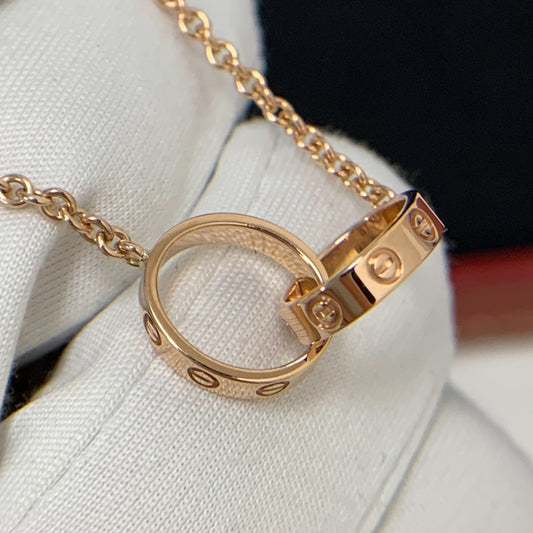 Cartier Interlocking Love Necklace