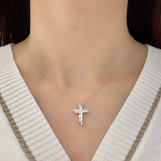Diamond Cross Necklace