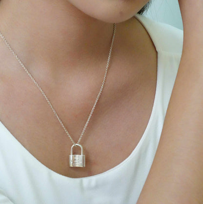 Tiffany & Co. 1837 Lock Necklace