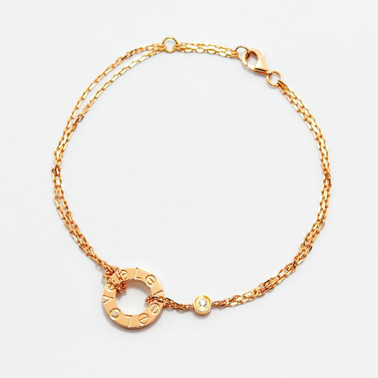 Cartier Love Circle Diamond Bracelet