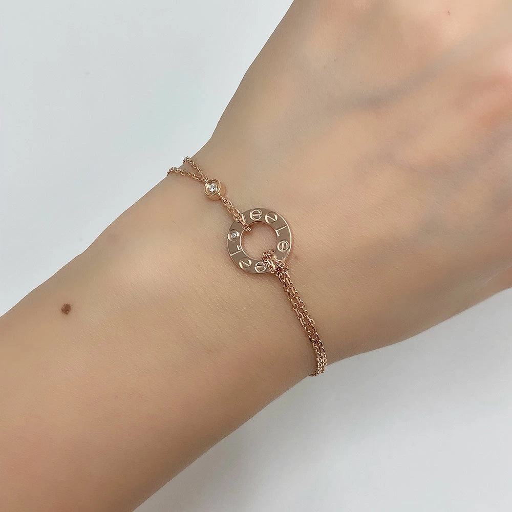 Cartier Love Circle Diamond Bracelet