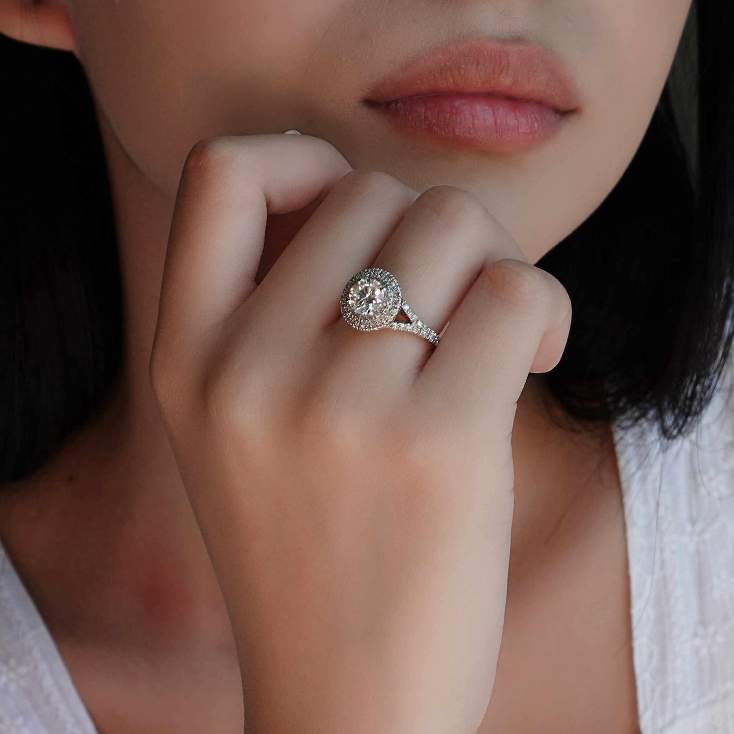 Natural Diamond Ring 52