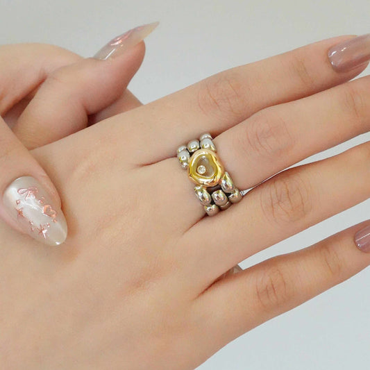 Chopard Happy Diamond Ring Size 53