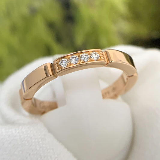 Cartier Maillon Panthere Diamond Ring