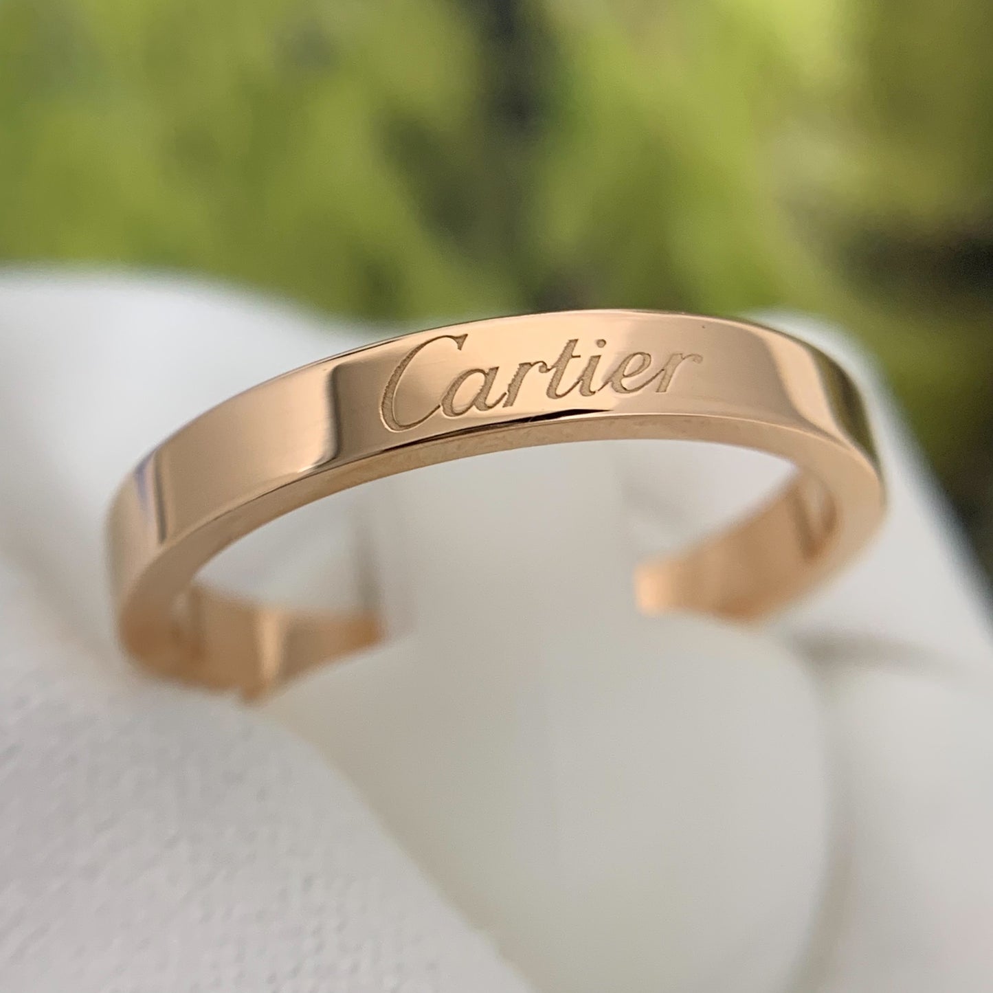 Cartier Ring Band Size 57