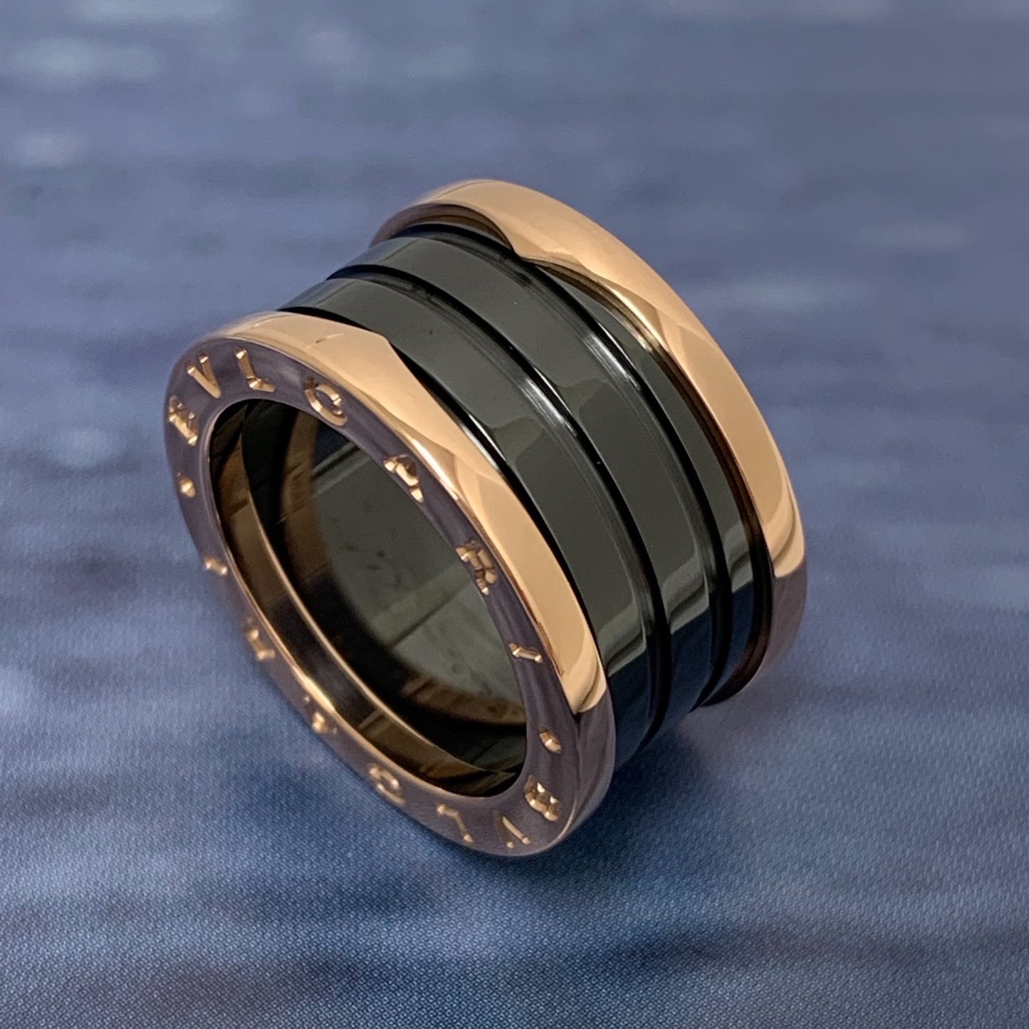 Bvlgari Bzero One 4Bands Ceramic Ring