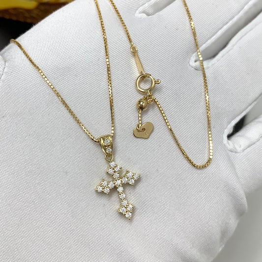 Diamond Cross Necklace