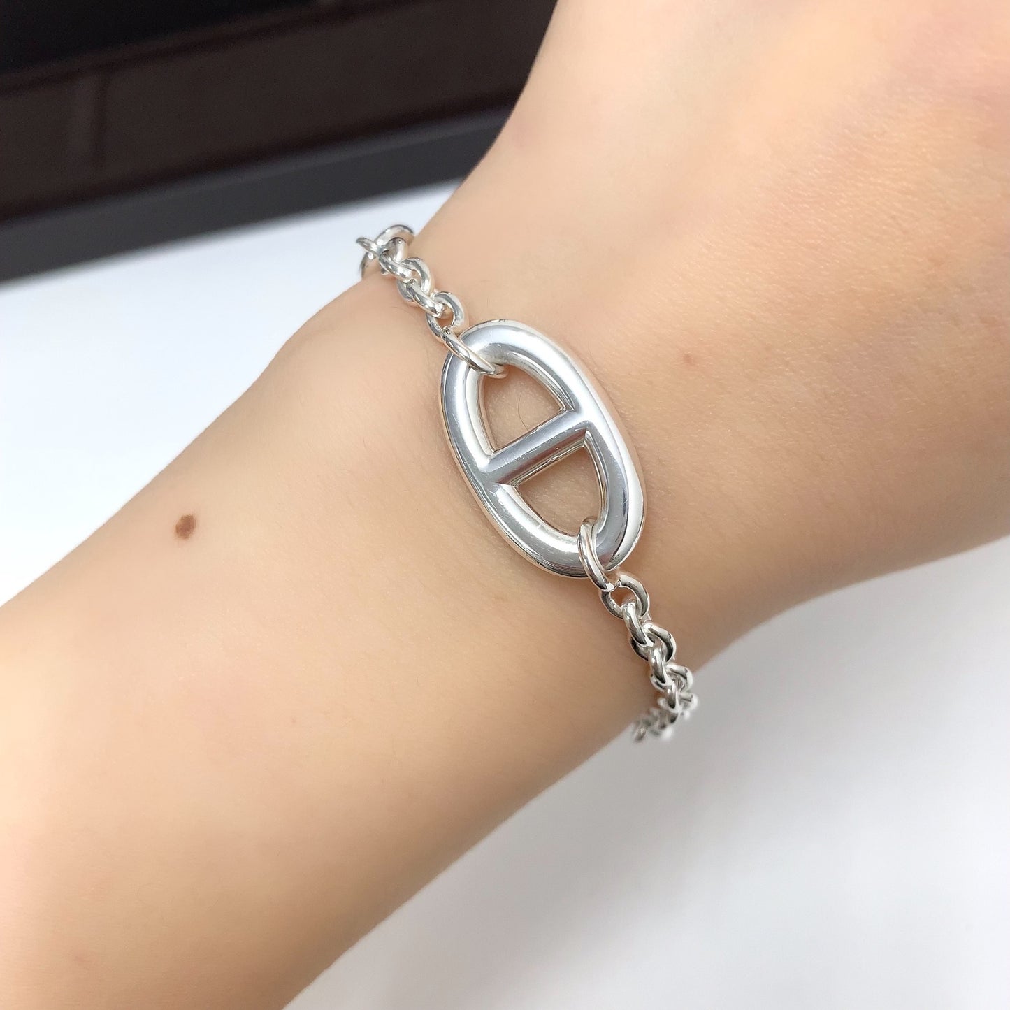 Hermes Farandole Chain Bracelet S925