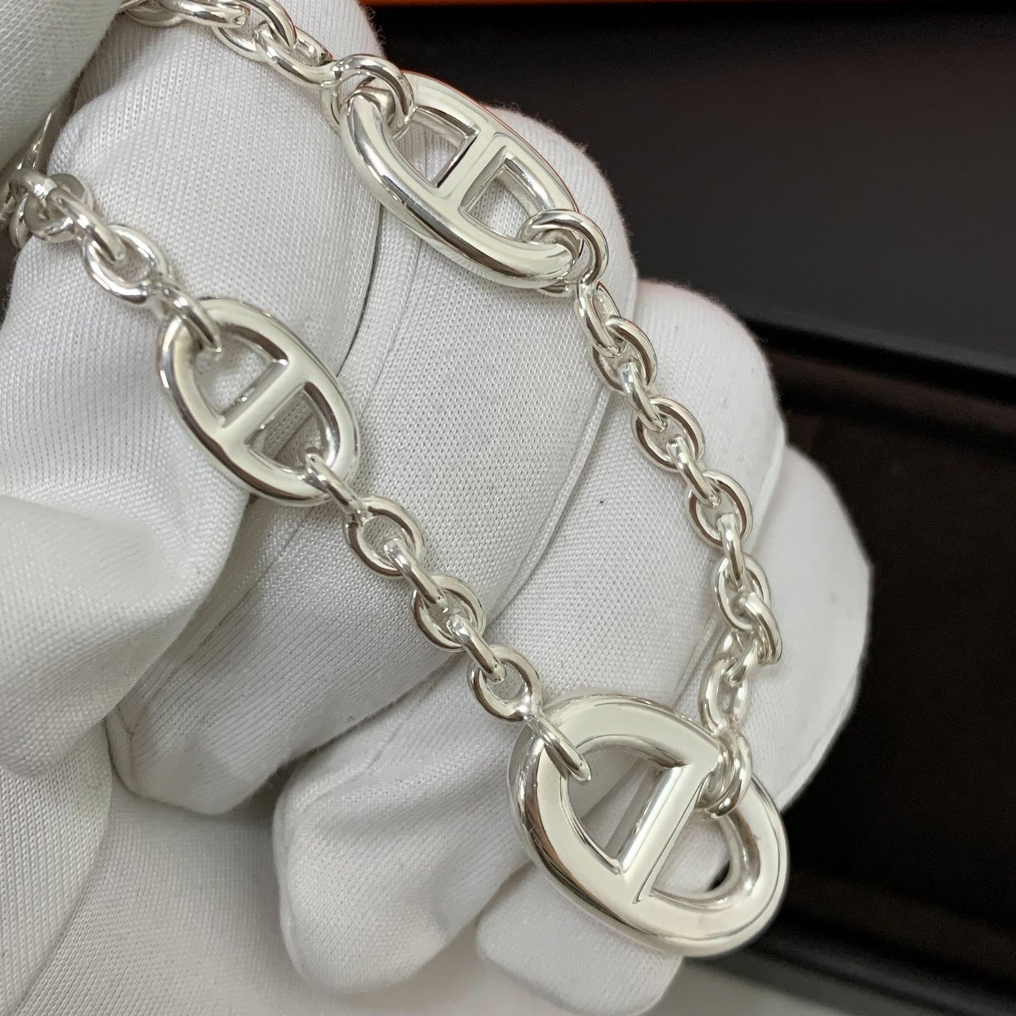 Hermes Farandole Chain Bracelet S925