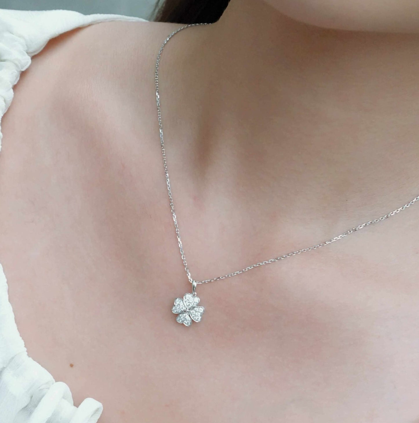 LAB Lucky Clover Necklace