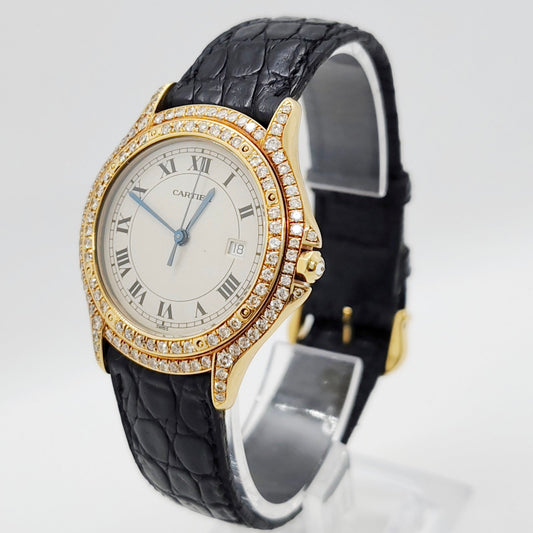 Cartier Cougar LM K18YG