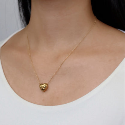 Tiffany & Co. Chain Cross Heart Necklace