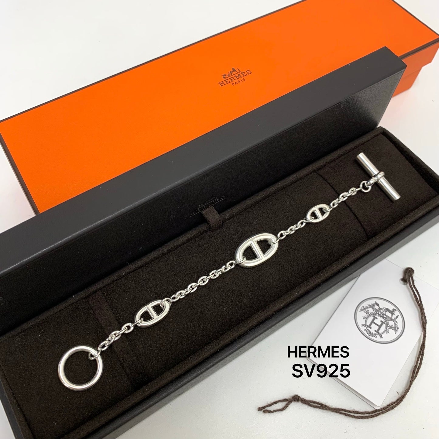 Hermes Farandole Chain Bracelet S925