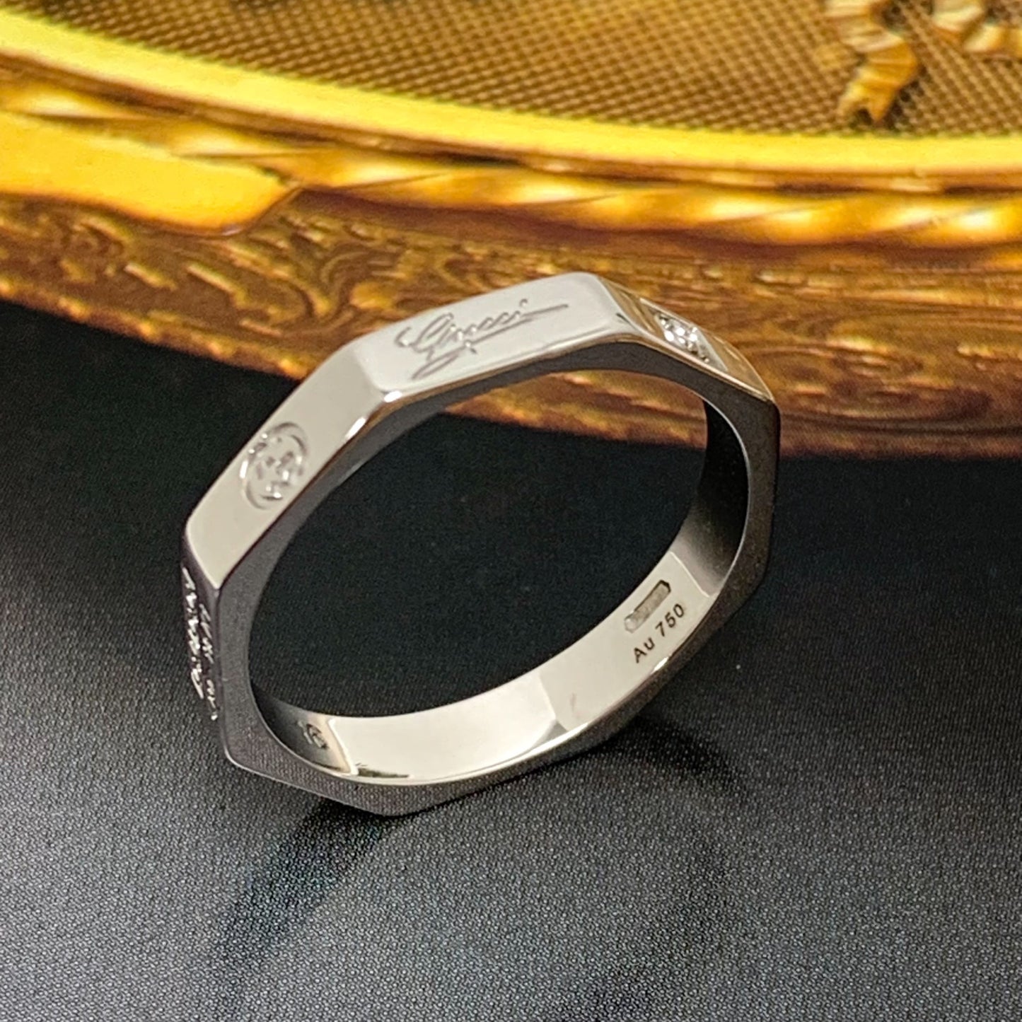 Gucci Icon Octagon Ring