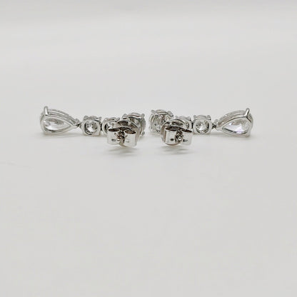 LAB Multi Stone Dangle Earring