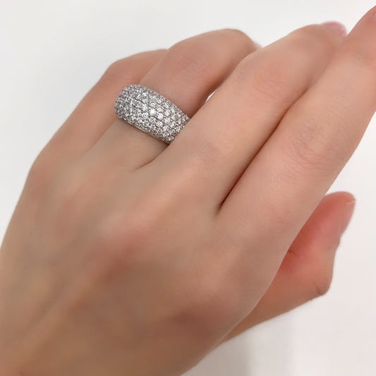 Diamond Pave Ring Size 49