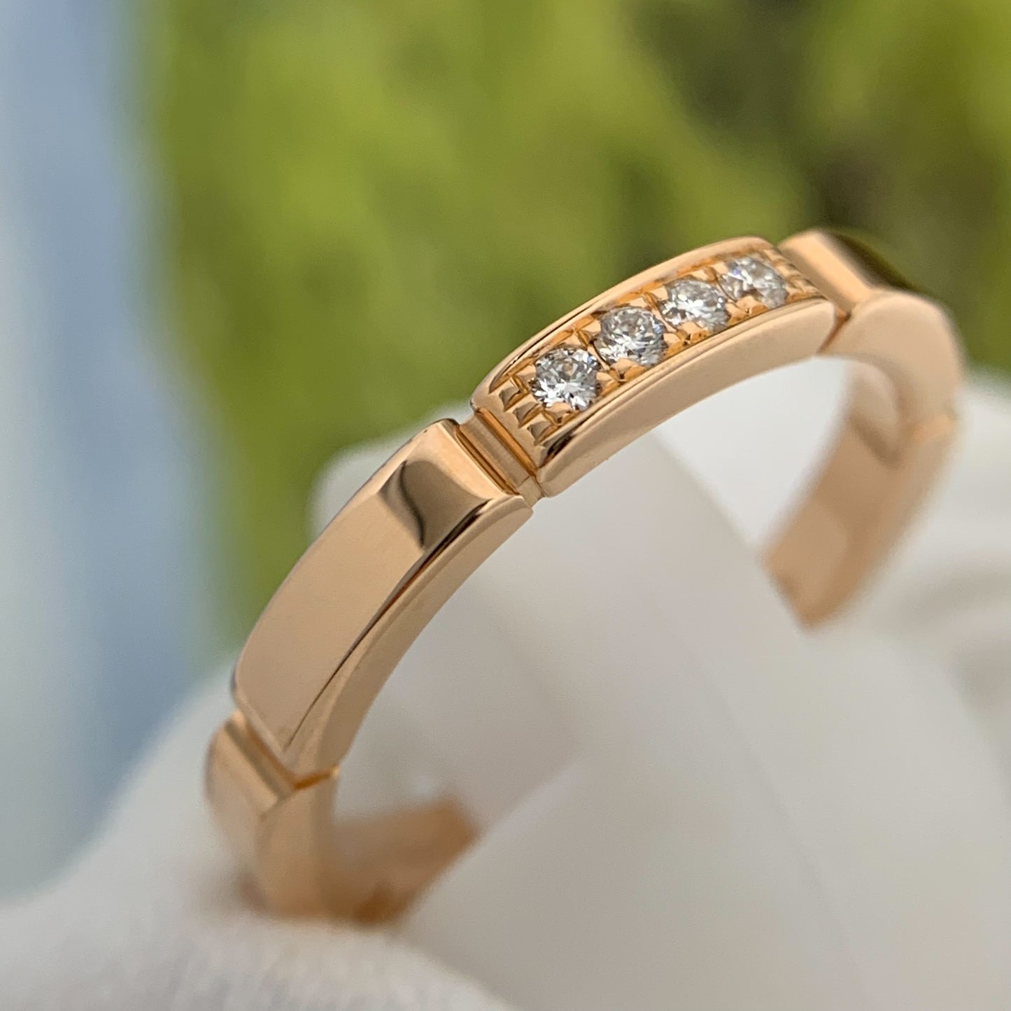 Cartier Maillon Panthere Diamond Ring