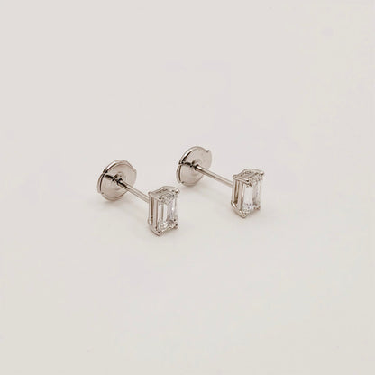 Emerald Earring [0.50ct + 0.50ct]