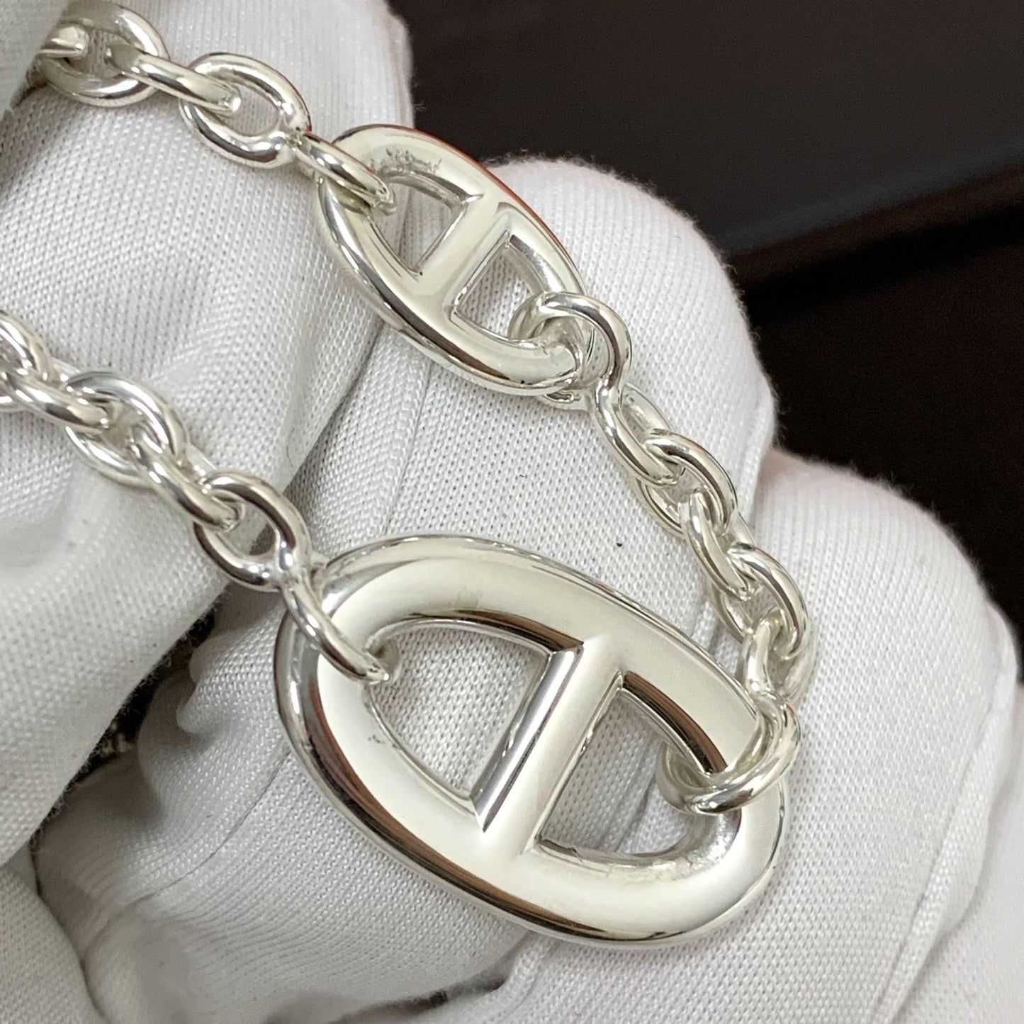 Hermes Farandole Chain Bracelet S925