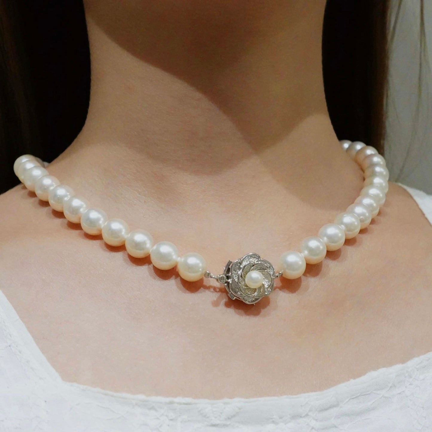 Akoya Pearl Strand  Necklace