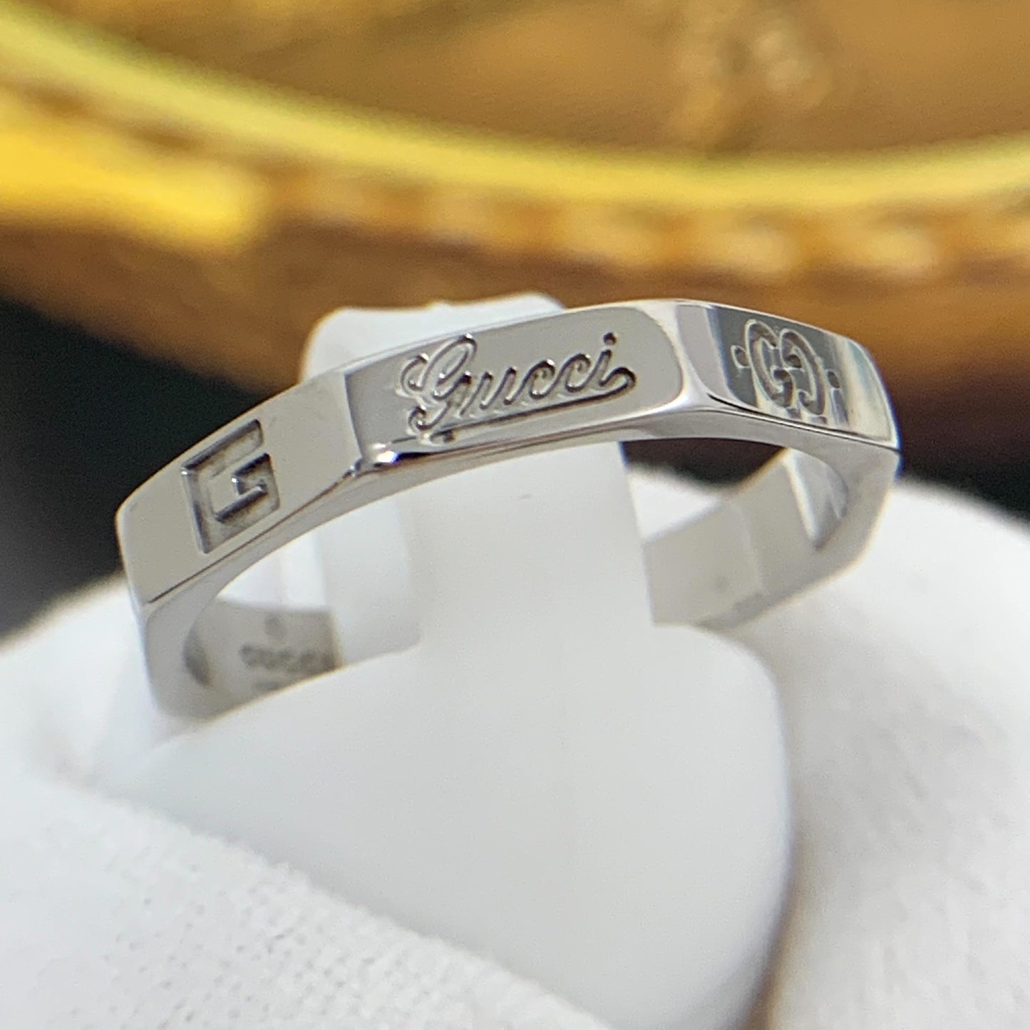 Gucci Icon Octagon Ring