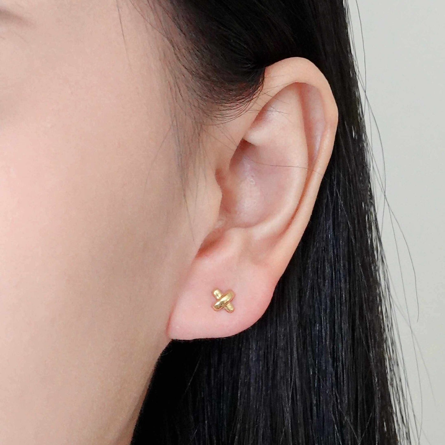 Tiffany & Co. Cross Stitch Earrings