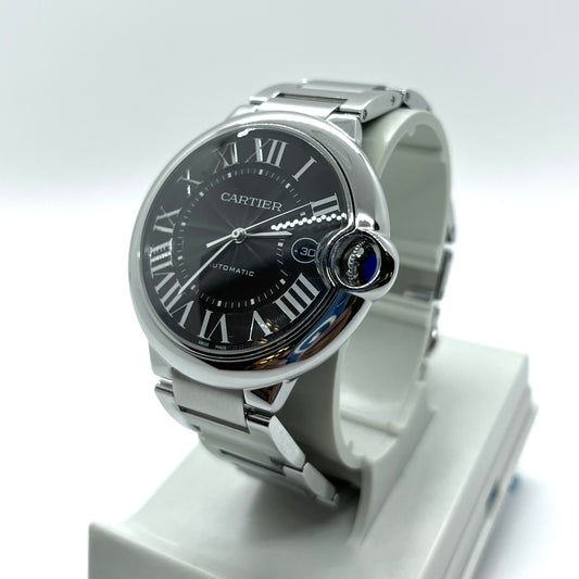 Cartier Ballon Bleu Black Grey 42mm