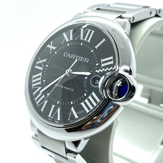 Cartier Ballon Bleu Black Grey 42mm