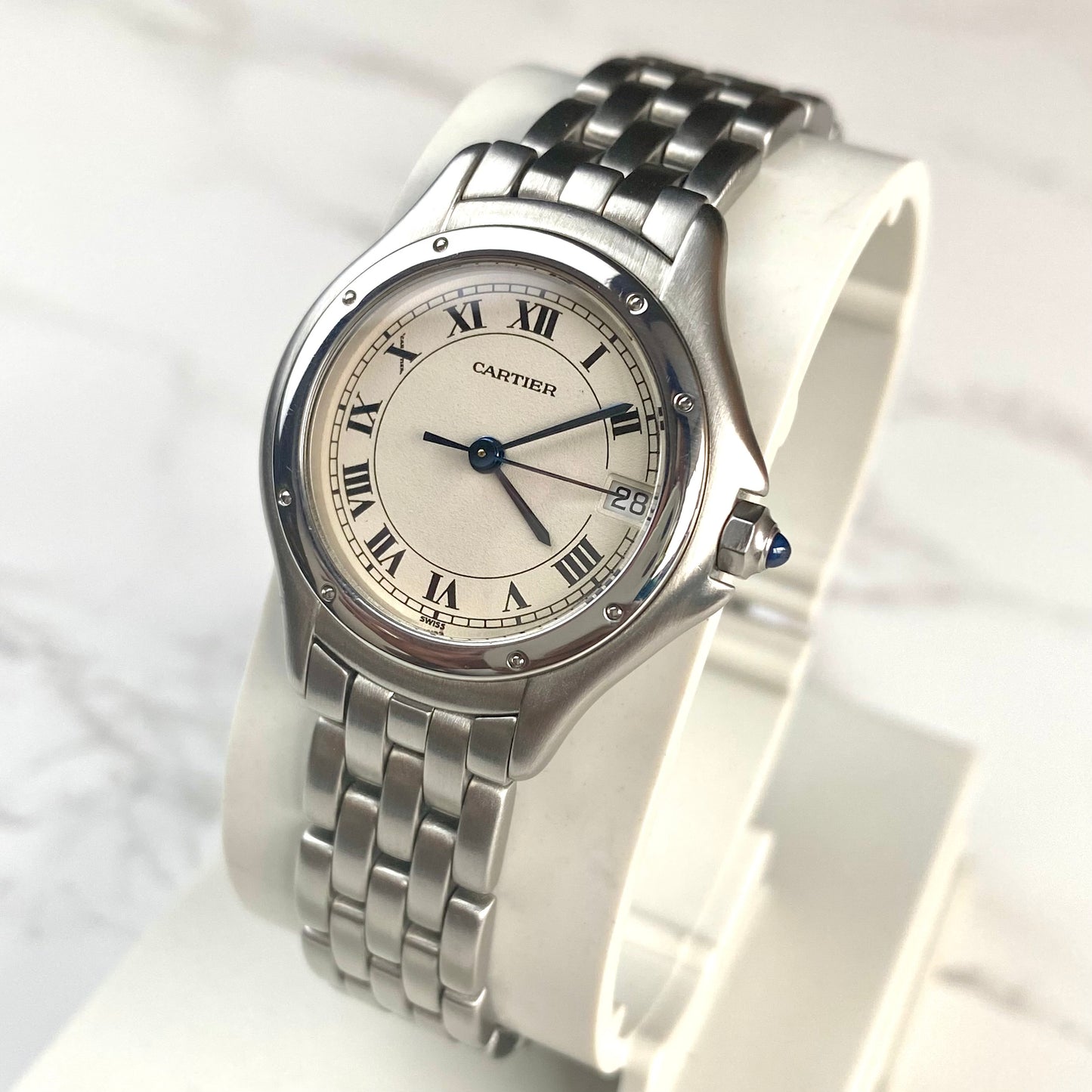 Cartier Panthere Cougar All Steel Ladies